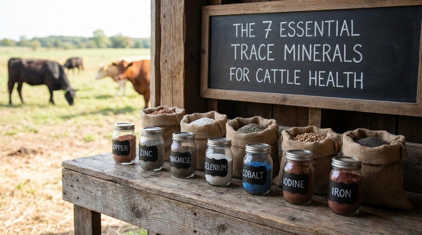 The 7 Essential Trace Minerals Every Cattle Needs for Optimal Health