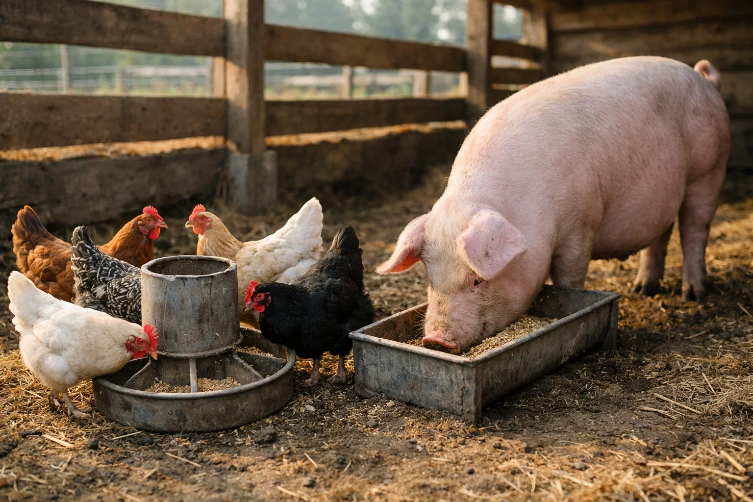 Can Chickens Eat Pig Feed? What Every Poultry Keeper Should Know
