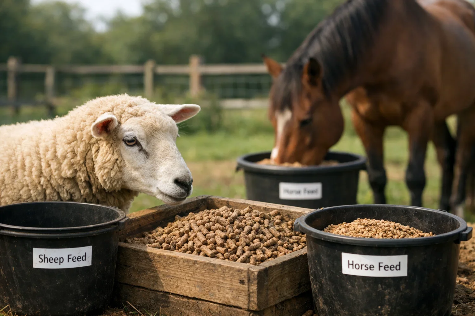 Can Sheep Eat Horse Feed? Why It Can Be Deadly for Sheep
