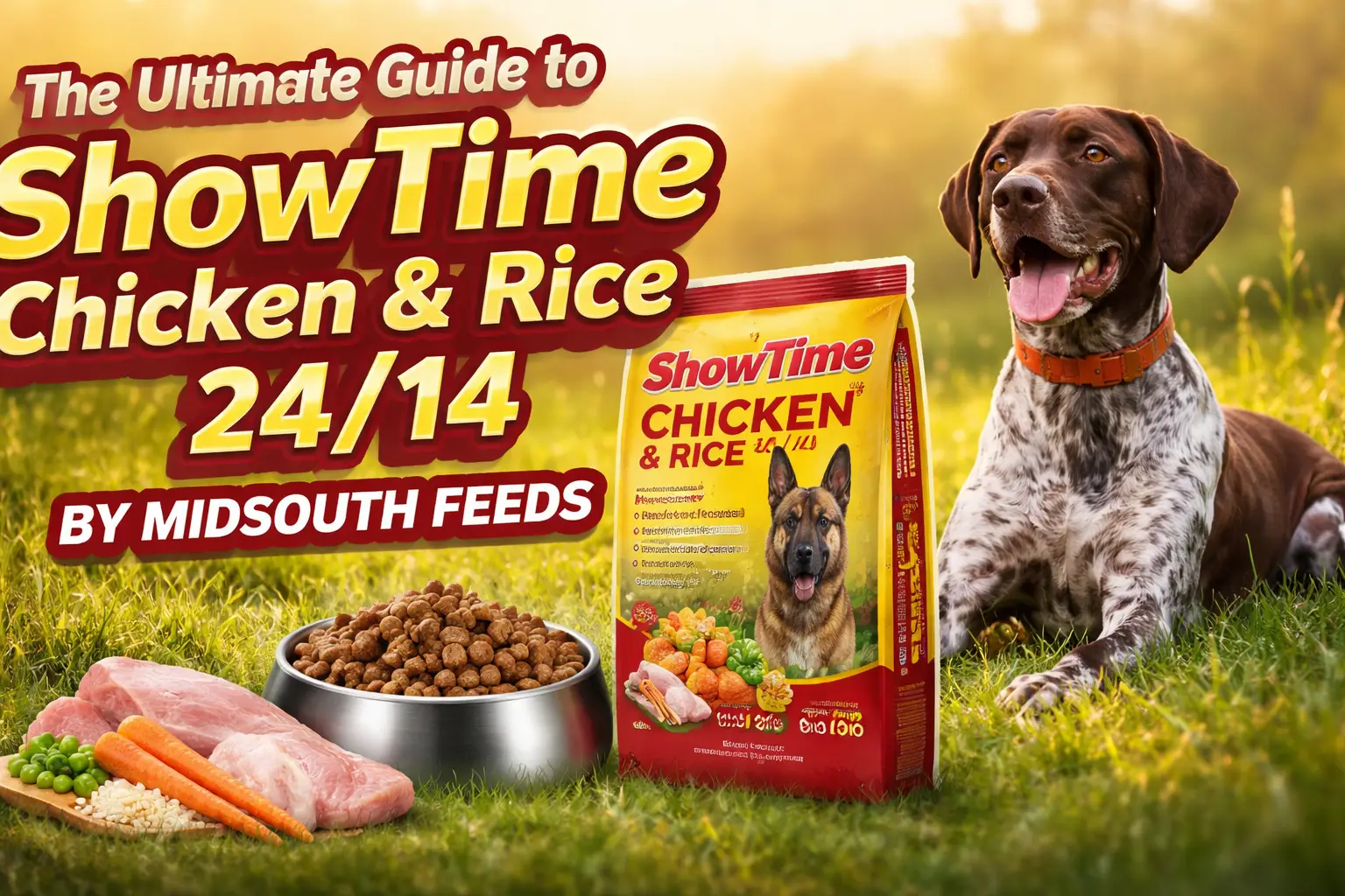 The Ultimate Guide to ShowTime Chicken & Rice 24/14 By Midsouth Feeds