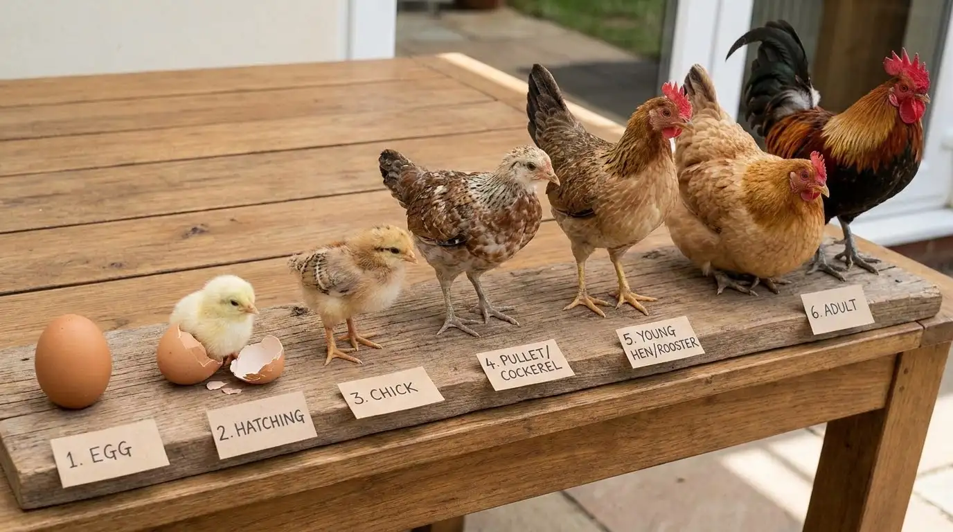 A Complete Guide to the Six Growth Milestones in Chickens (Life Cycle of Poultry)