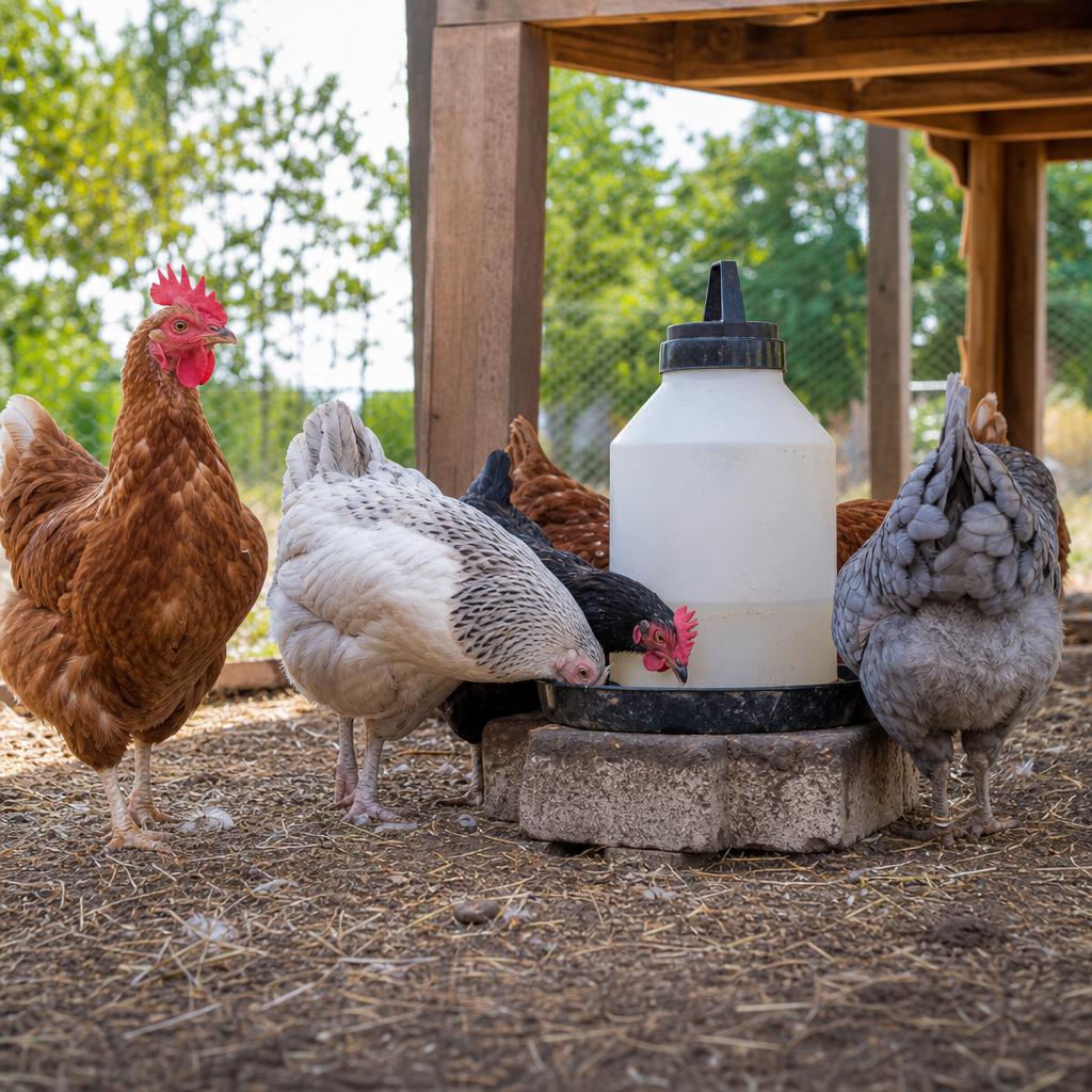 How to Keep Chickens Cool in Hot Weather