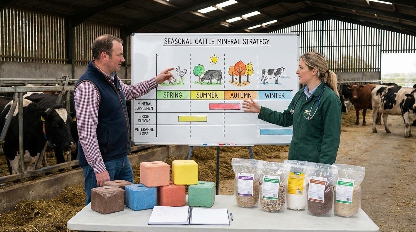How to Optimize Cattle Mineral Intake Throughout the Year