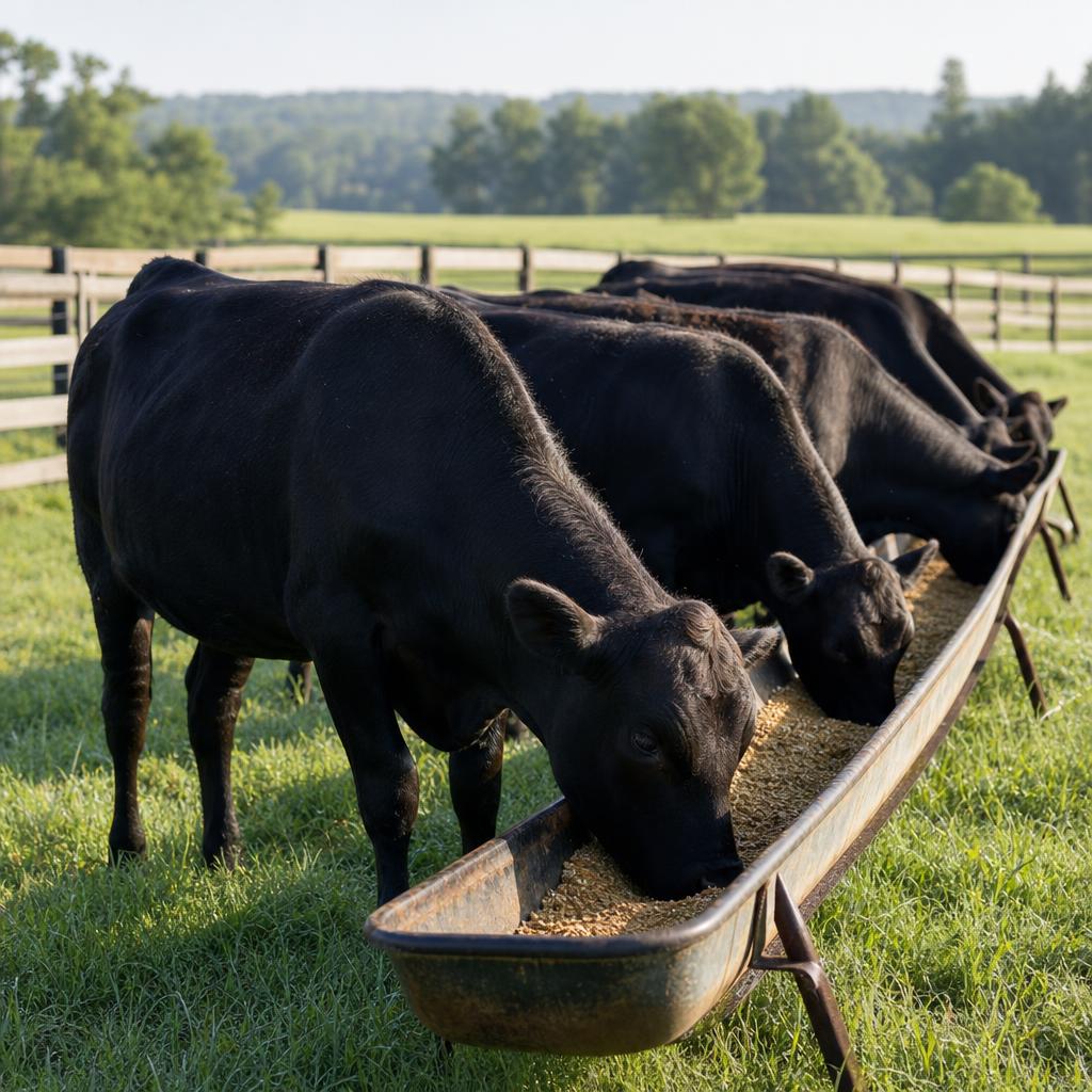 How to Transition Cattle to a New Feed Safely
