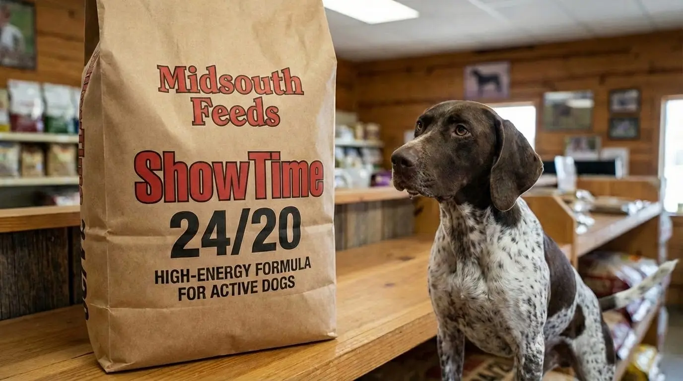 Is ShowTime 24/20 a High-Energy Formula for Active Dogs? By Midsouth Feeds