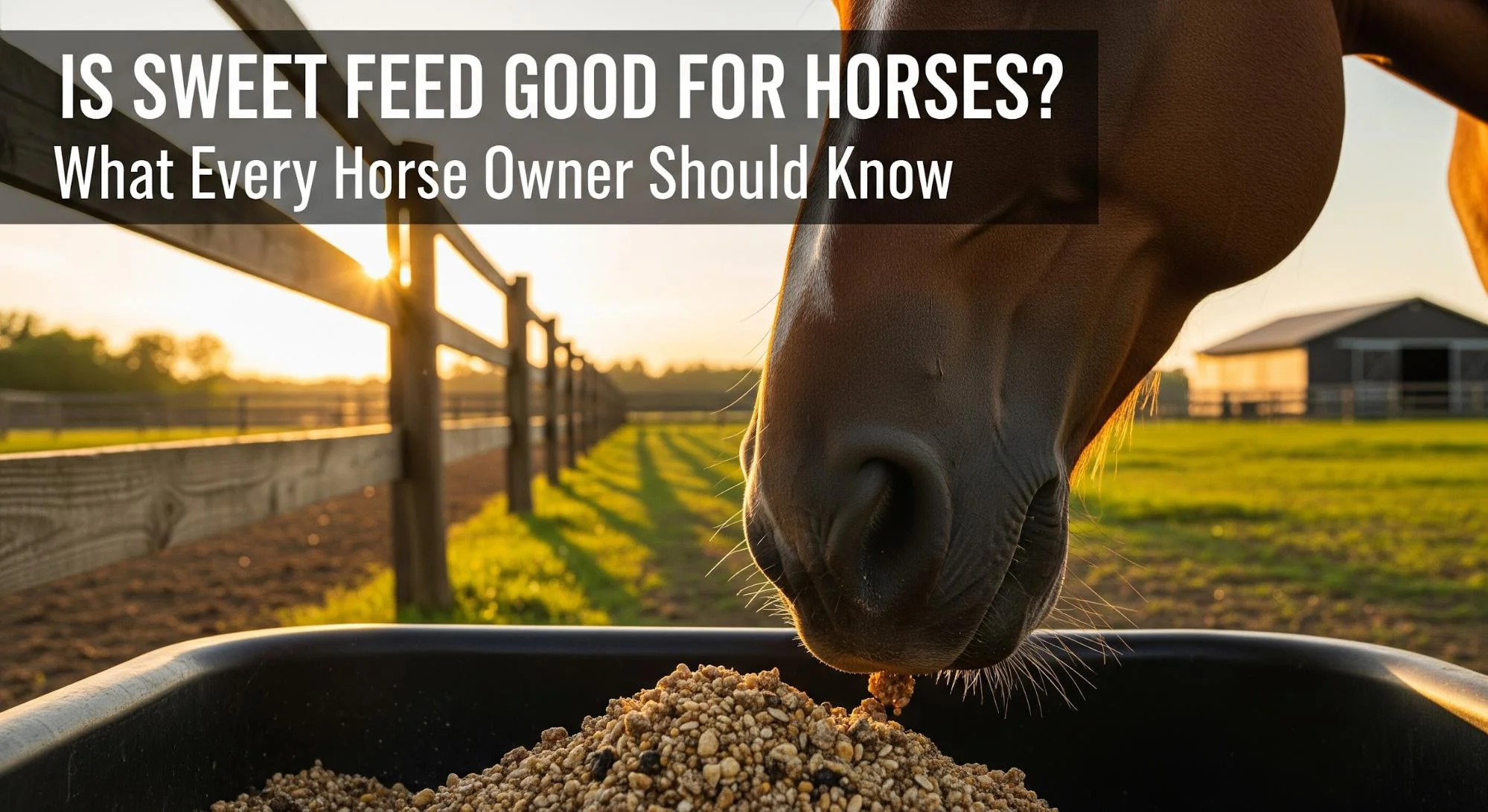 Is Sweet Feed Good for Horses? What Every Horse Owner Should Know
