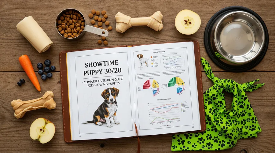 ShowTime Puppy 30/20 – Complete Nutrition Guide for Growing Puppies