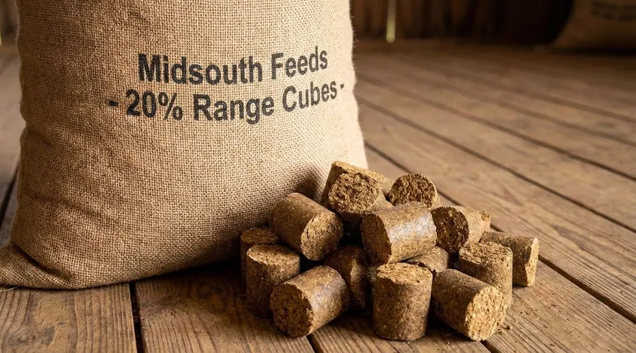 The Ultimate Guide to 20% Range Cube Feed for Cattle – By Midsouth Feeds