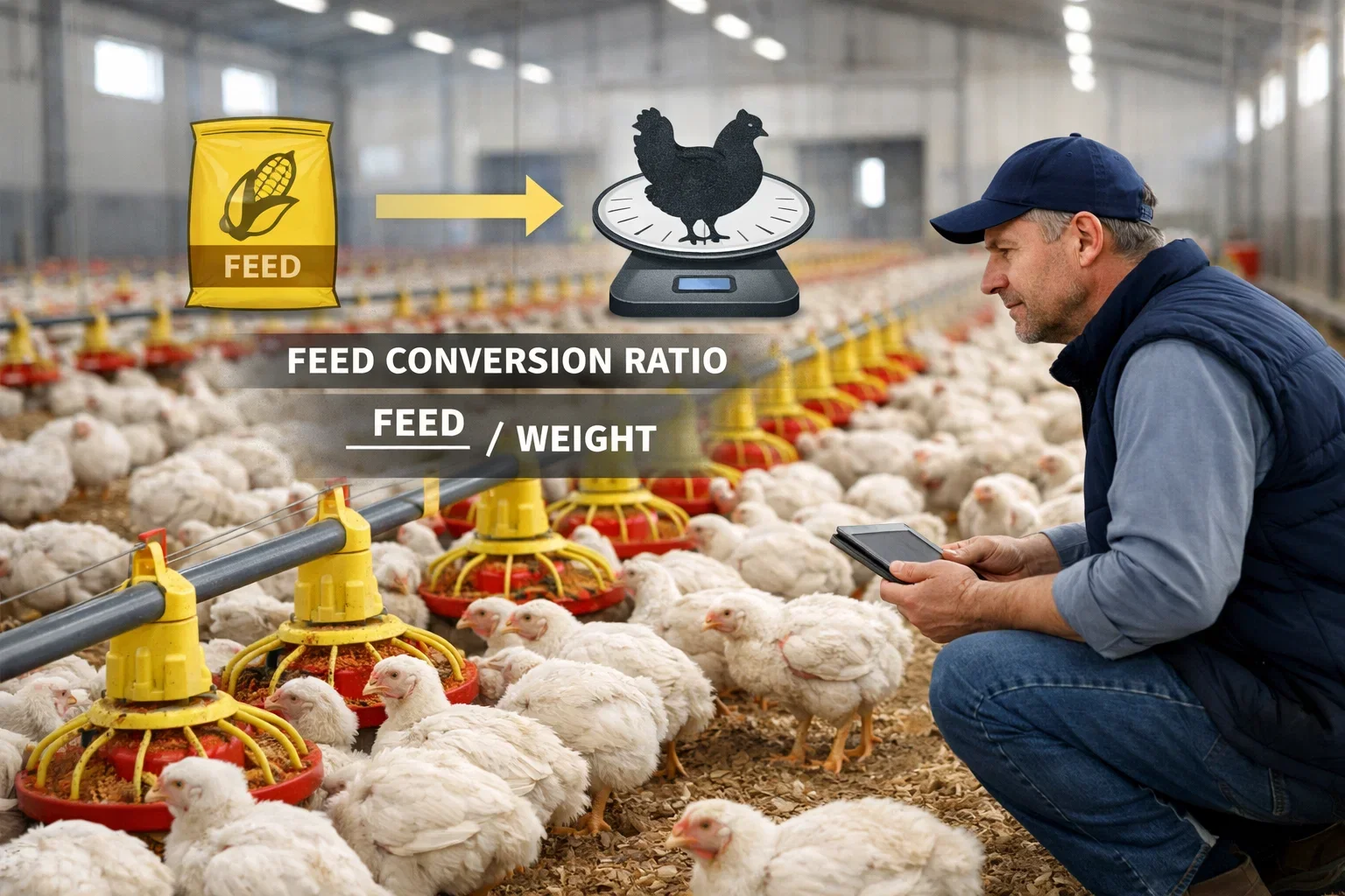What Is Feed Conversion Ratio in Poultry?