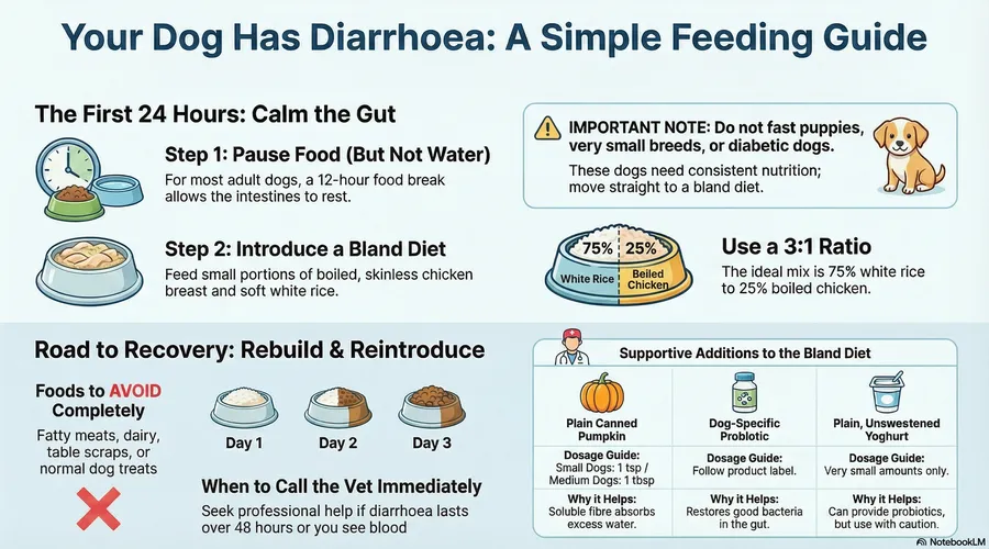 What To Feed a Dog With Diarrhea