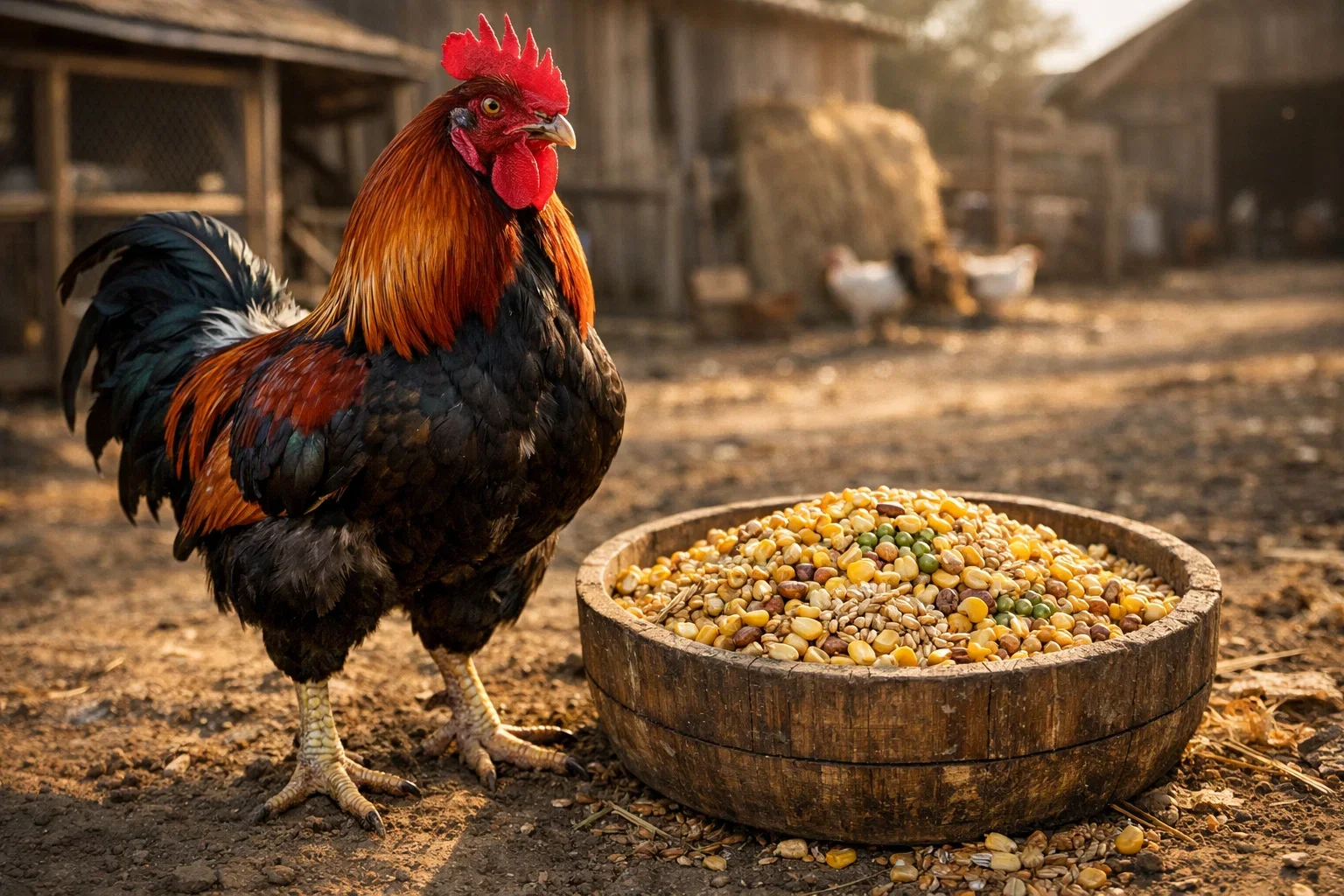 What to Feed a Fighting Rooster for Strength and Stamina