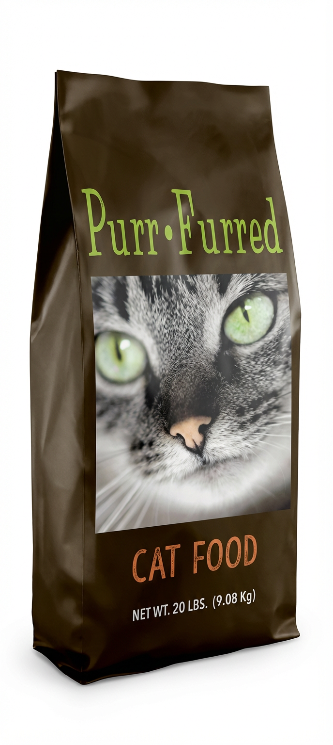Purr-Furred Cat Food 30/9