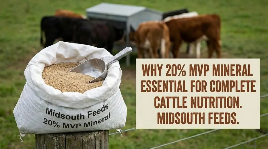 Why 20% MVP Mineral is Essential for Complete Cattle Nutrition