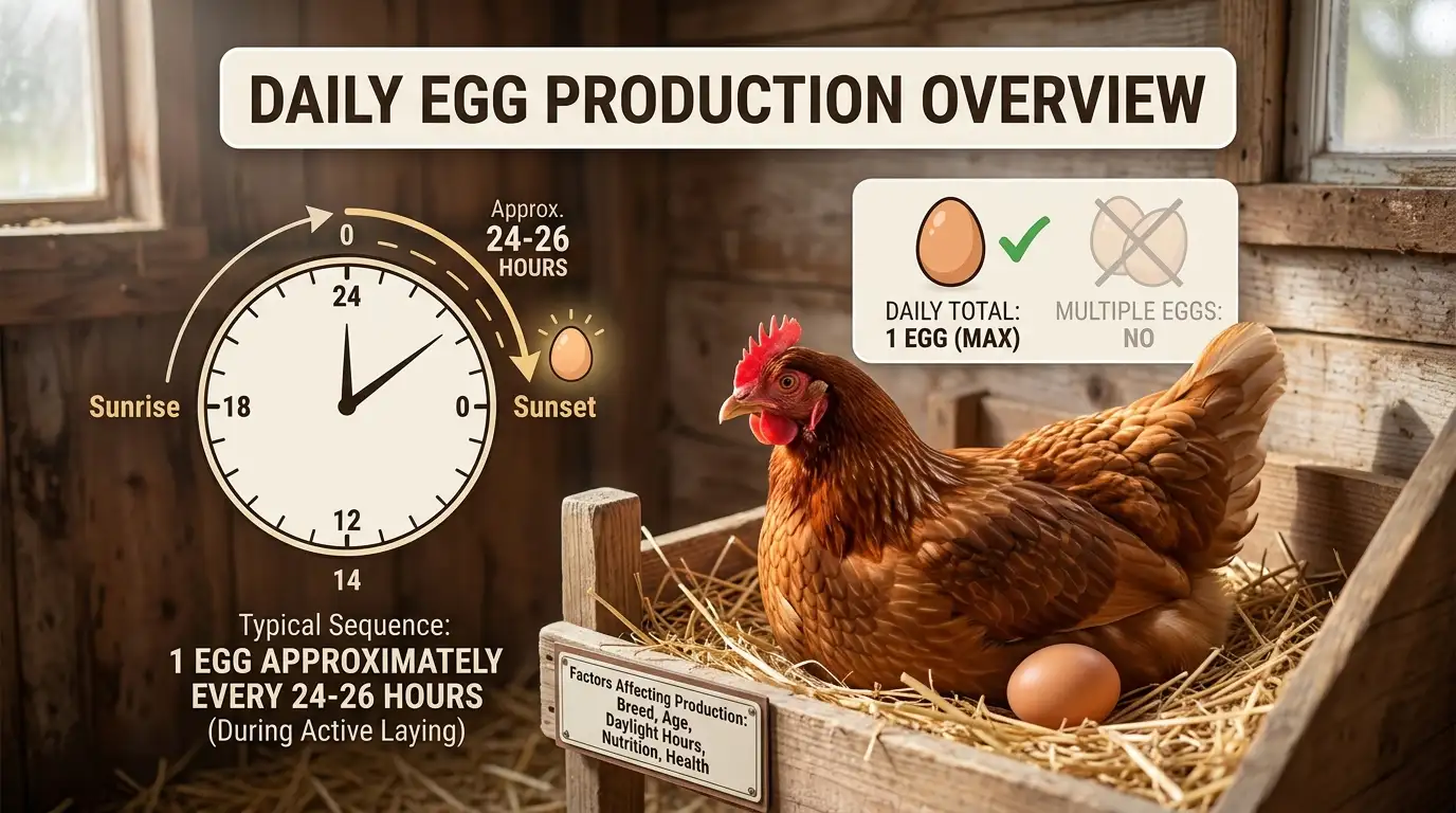 How Many Eggs Does a Chicken Lay a Day