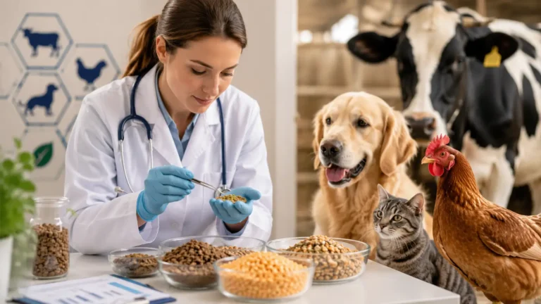 The Role of Veterinary Nutrition in Improving Animal Feed Quality